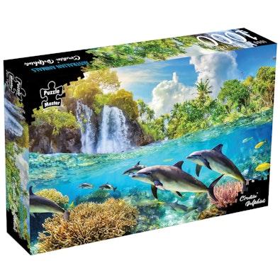 Cruisin' Dolphins Jigsaw Puzzle cover
