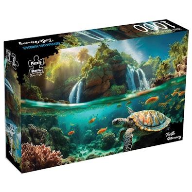 Turtle Discovery Jigsaw Puzzle cover