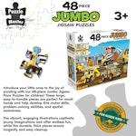 48 Piece Jumbo Floor Puzzle Construction Site alternate 2