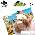 48 Piece Jumbo Floor Puzzle Construction Site alternate 5