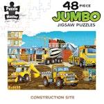 48 Piece Jumbo Floor Puzzle Construction Site alternate 6