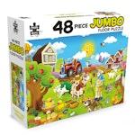 48 Piece Jumbo Floor Puzzle Farmyard Friends thumbnail