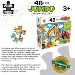 48 Piece Jumbo Floor Puzzle Farmyard Friends alternate 2