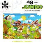 48 Piece Jumbo Floor Puzzle Farmyard Friends alternate 3