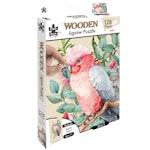 128 Piece Wooden Jigsaw Puzzle, Galah thumbnail