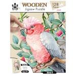 128 Piece Wooden Jigsaw Puzzle, Galah alternate 3