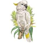 128 Piece Wooden Jigsaw Puzzle, Cockatoo alternate 2