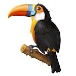 135 Piece Wooden Jigsaw Puzzle, Toucan alternate 2