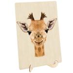 128 Piece Wooden Jigsaw Puzzle Giraffe alternate 2