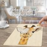 128 Piece Wooden Jigsaw Puzzle Giraffe alternate 5