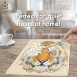 130 Piece Wooden Jigsaw Puzzle Tiger alternate 5