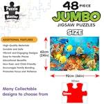 48 Piece Jumbo Floor Puzzle Underwater Shipwreck alternate 3