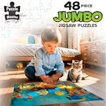 48 Piece Jumbo Floor Puzzle Underwater Shipwreck alternate 4