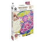 121 Piece Wooden Jigsaw Puzzle, Pig thumbnail