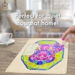 121 Piece Wooden Jigsaw Puzzle, Pig alternate 5