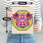 121 Piece Wooden Jigsaw Puzzle, Pig alternate 6