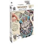 133 Piece Wooden Jigsaw Puzzle, Ram thumbnail