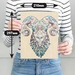 133 Piece Wooden Jigsaw Puzzle, Ram alternate 6