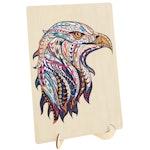 127 Piece Wooden Jigsaw Puzzle, Eagle alternate 2