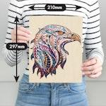 127 Piece Wooden Jigsaw Puzzle, Eagle alternate 7