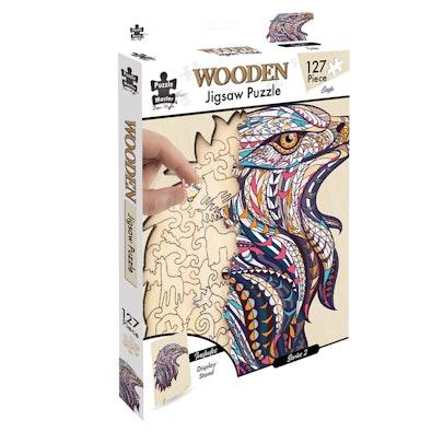 127 Piece Wooden Jigsaw Puzzle, Eagle cover