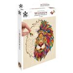 140 Piece Wooden Jigsaw Puzzle, Lion thumbnail