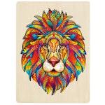 140 Piece Wooden Jigsaw Puzzle, Lion alternate 1