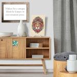 140 Piece Wooden Jigsaw Puzzle, Lion alternate 7