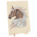 124 Piece Wooden Jigsaw Puzzle, Horse alternate 2
