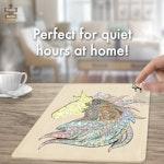 124 Piece Wooden Jigsaw Puzzle, Horse alternate 7