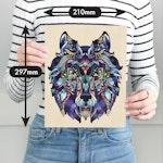 132 Piece Wooden Jigsaw Puzzle, Wolf alternate 2