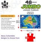 48 Piece Jumbo Floor Puzzle Aussie Map alternate 3