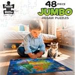 48 Piece Jumbo Floor Puzzle Aussie Map alternate 4