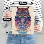 130 Piece Wooden Jigsaw Puzzle, Owl alternate 5