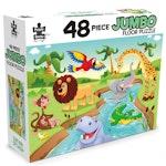 48 Piece Jumbo Floor Puzzle Safari Splash thumbnail