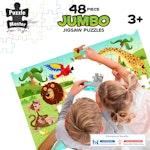 48 Piece Jumbo Floor Puzzle Safari Splash alternate 3