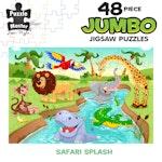 48 Piece Jumbo Floor Puzzle Safari Splash alternate 5
