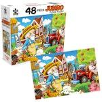 48 Piece Jumbo Puzzles Feeding Time alternate 1