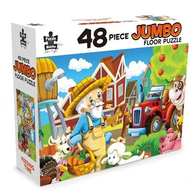 48 Piece Jumbo Puzzles Feeding Time cover