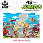 48 Piece Jumbo Puzzles Fire Emergency alternate 2