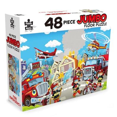 48 Piece Jumbo Puzzles Fire Emergency cover