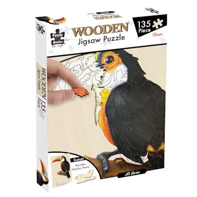 135 Piece Wooden Jigsaw Puzzle, Toucan (A3 Series) cover