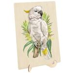 133 Piece Wooden Jigsaw Puzzle, Cockatoo alternate 1