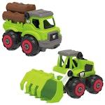Build-ables - Forestry Vehicles 2 in 1 alternate 1