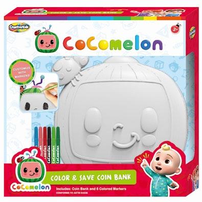 Cocomelon Paint Your Own Coin Bank cover