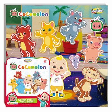 Cocomelon Chunky Puzzles - Animals cover