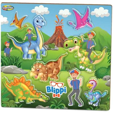 Blippi Dinosaur Puzzle cover