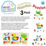 Shaped Animals Wooden Puzzles Triple Pack alternate 3