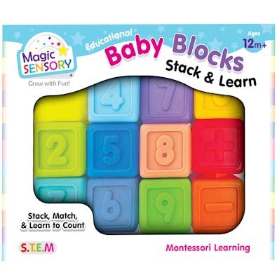 Educational Baby Blocks - Stack & Learn cover