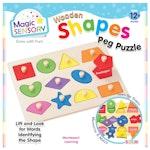 Wooden Shapes Peg Puzzle